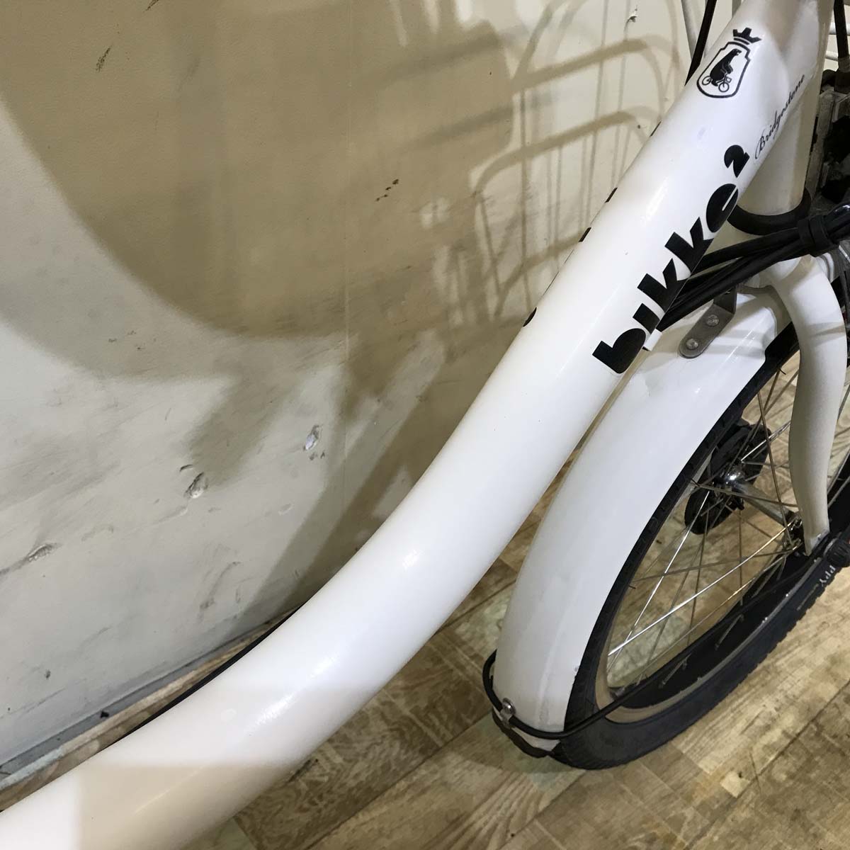 ブリヂストン bikke 2 e ビッケ ツー イー ホワイト 20インチ KD115 【中古車】