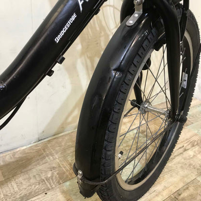 ブリヂストン アシスタ ファイン ミニ ブラック 前20×後18インチ KY138 【中古車】