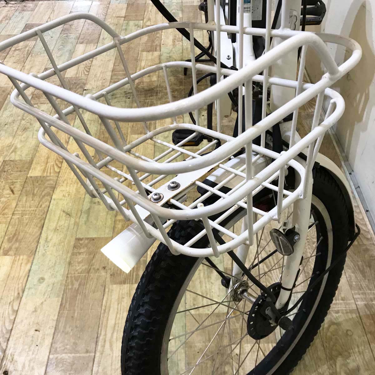 中古電動自転車 ブリヂストン bikke 2 e ビッケ ツー イー ホワイト 20インチ KD115