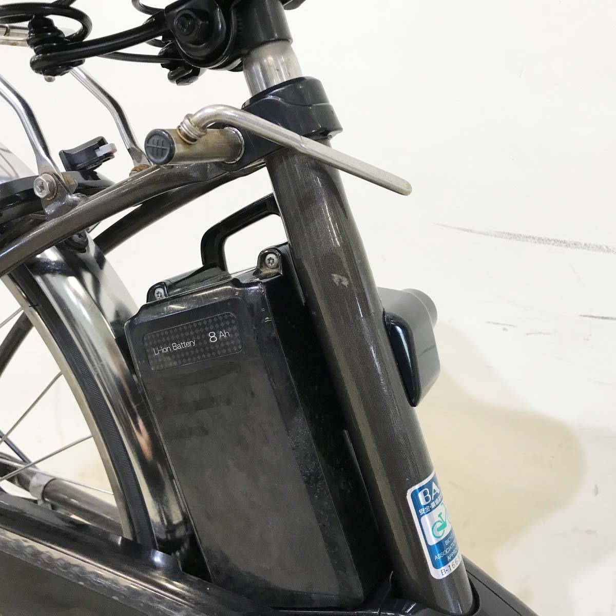 中古電動自転車 パナソニック ビビDX グレー 24インチ KI055