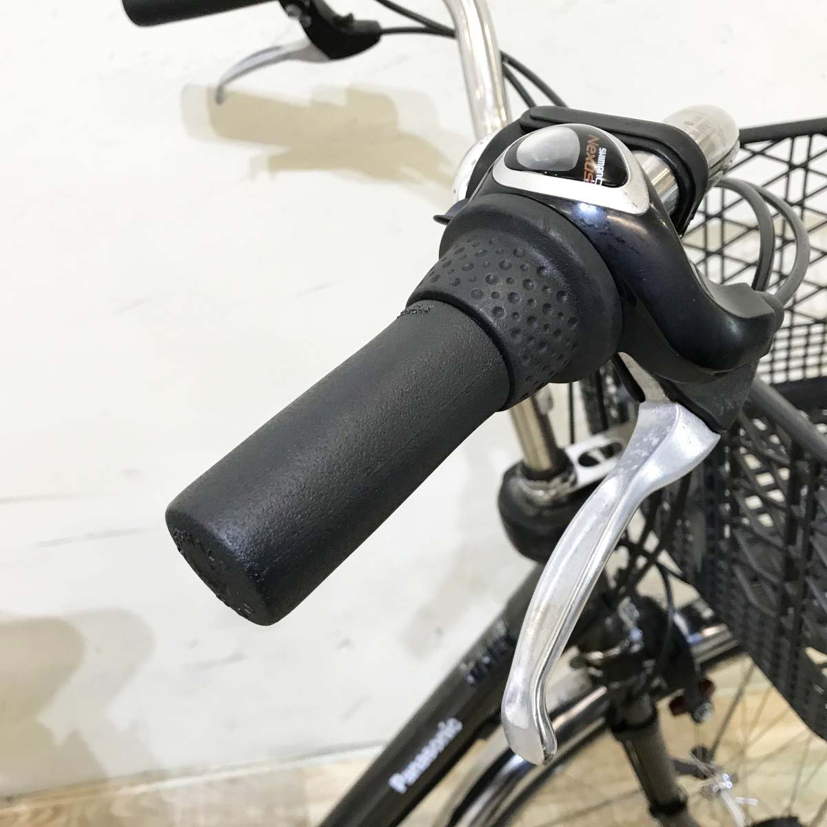 中古電動自転車 パナソニック ビビDX グレー 24インチ KI055