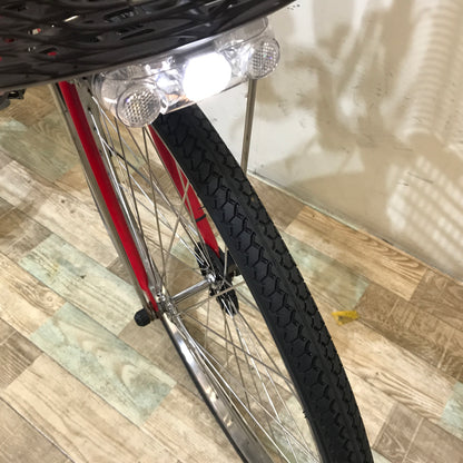 ヤマハ PAS ナチュラ L レッド 26インチ KU059 【中古車】