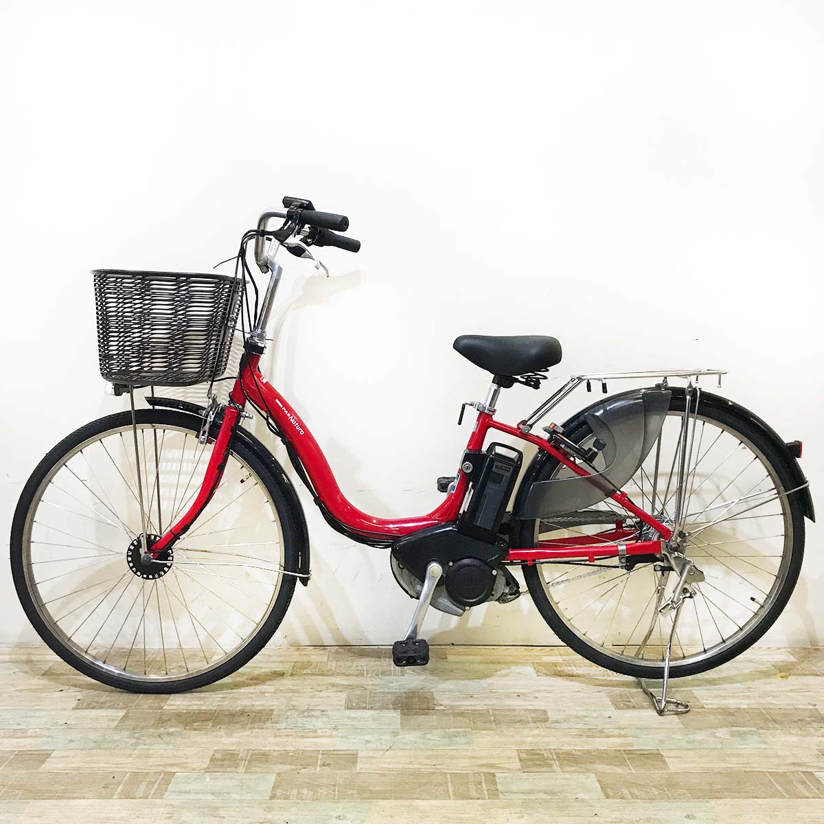 ヤマハ PAS ナチュラ L レッド 26インチ KU059 【中古車】