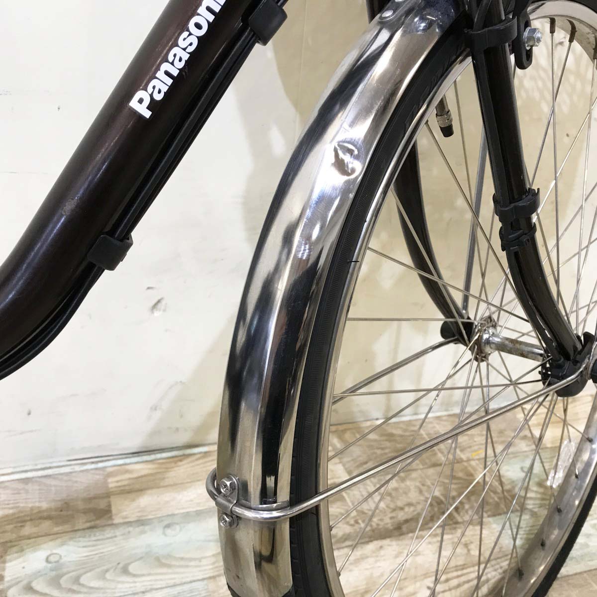 中古電動自転車 パナソニック ビビDX ブラウン 24インチ KI056 – e-CHARIty