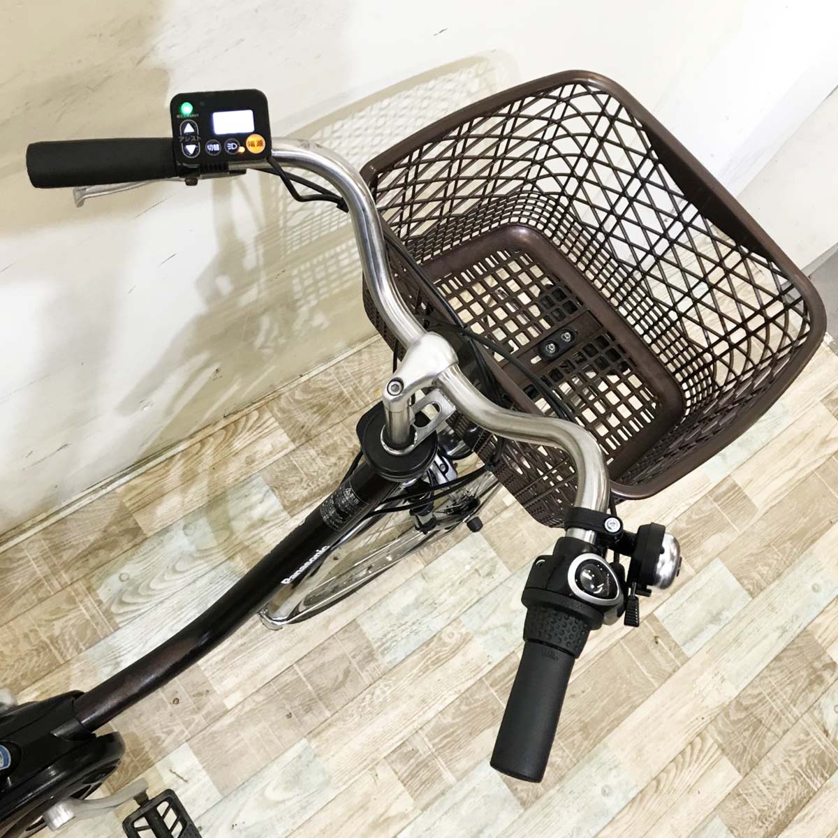 中古電動自転車 パナソニック ビビDX ブラウン 24インチ KI056 – e-CHARIty