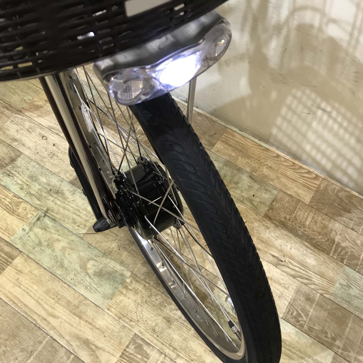 中古電動自転車 ブリヂストン フロンティア ブラウン 24インチ KD117