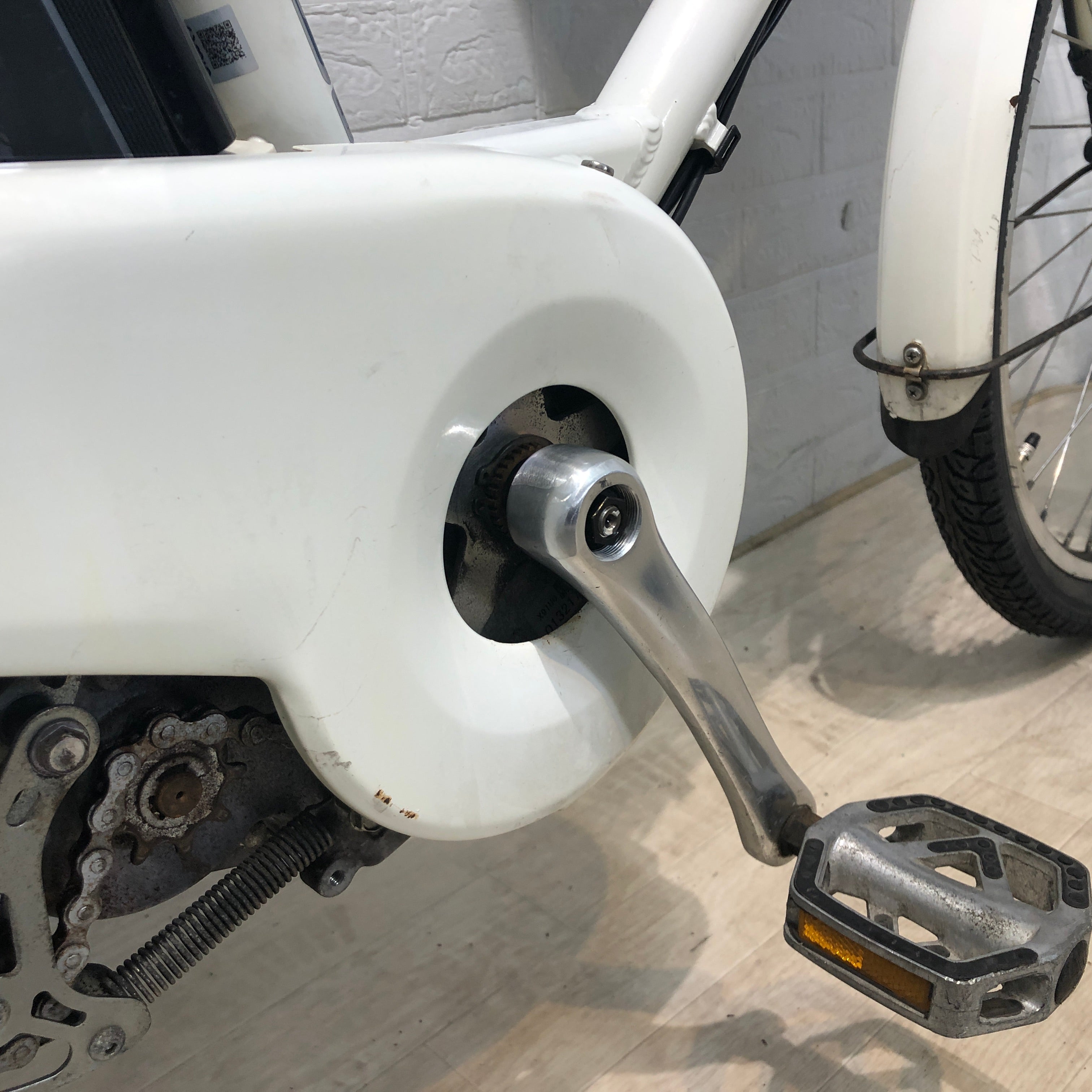 ブリヂストン HYDEE 2 ハイディ ツー ホワイト 26インチ YN096 【中古