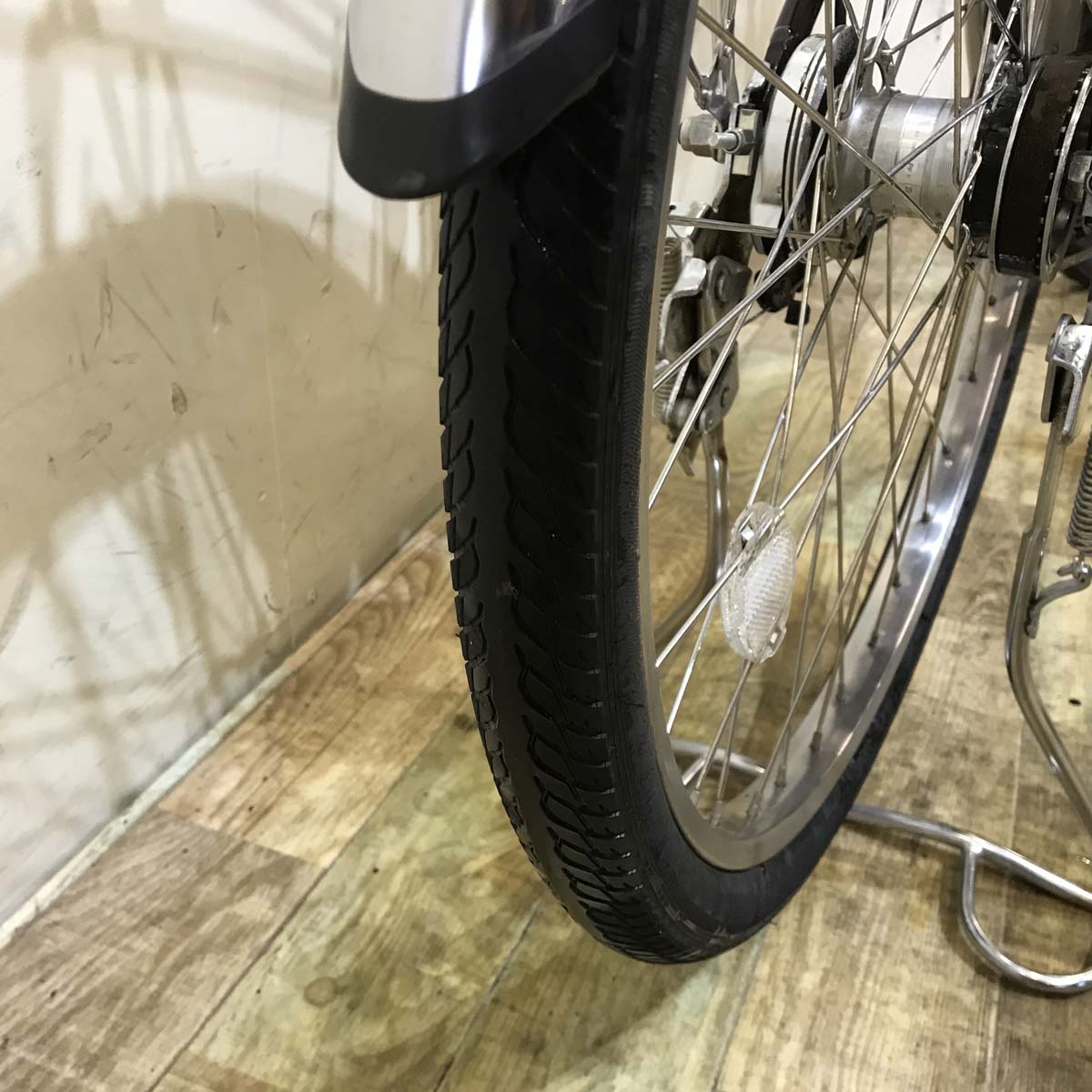 中古電動自転車 ブリヂストン フロンティア ブラウン 24インチ KD117