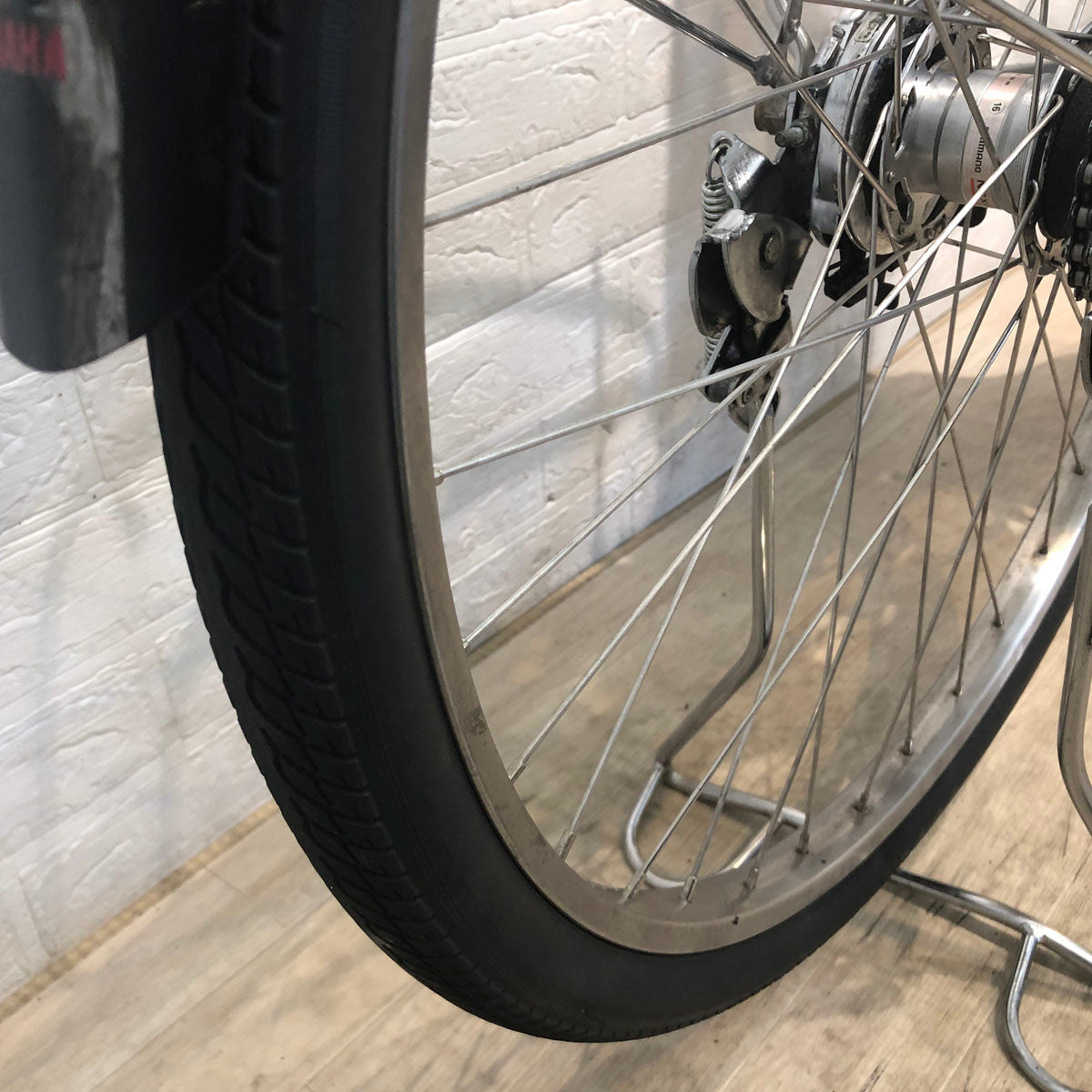 ヤマハ PAS ナチュラ L シルバー 26インチ YS086 【中古車】