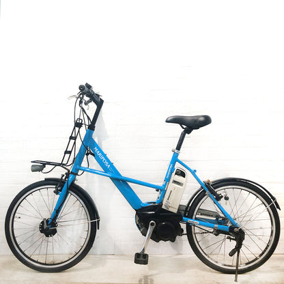 ブリヂストン マリポーサ ミニ ブルー 20インチ YS087 【中古車】
