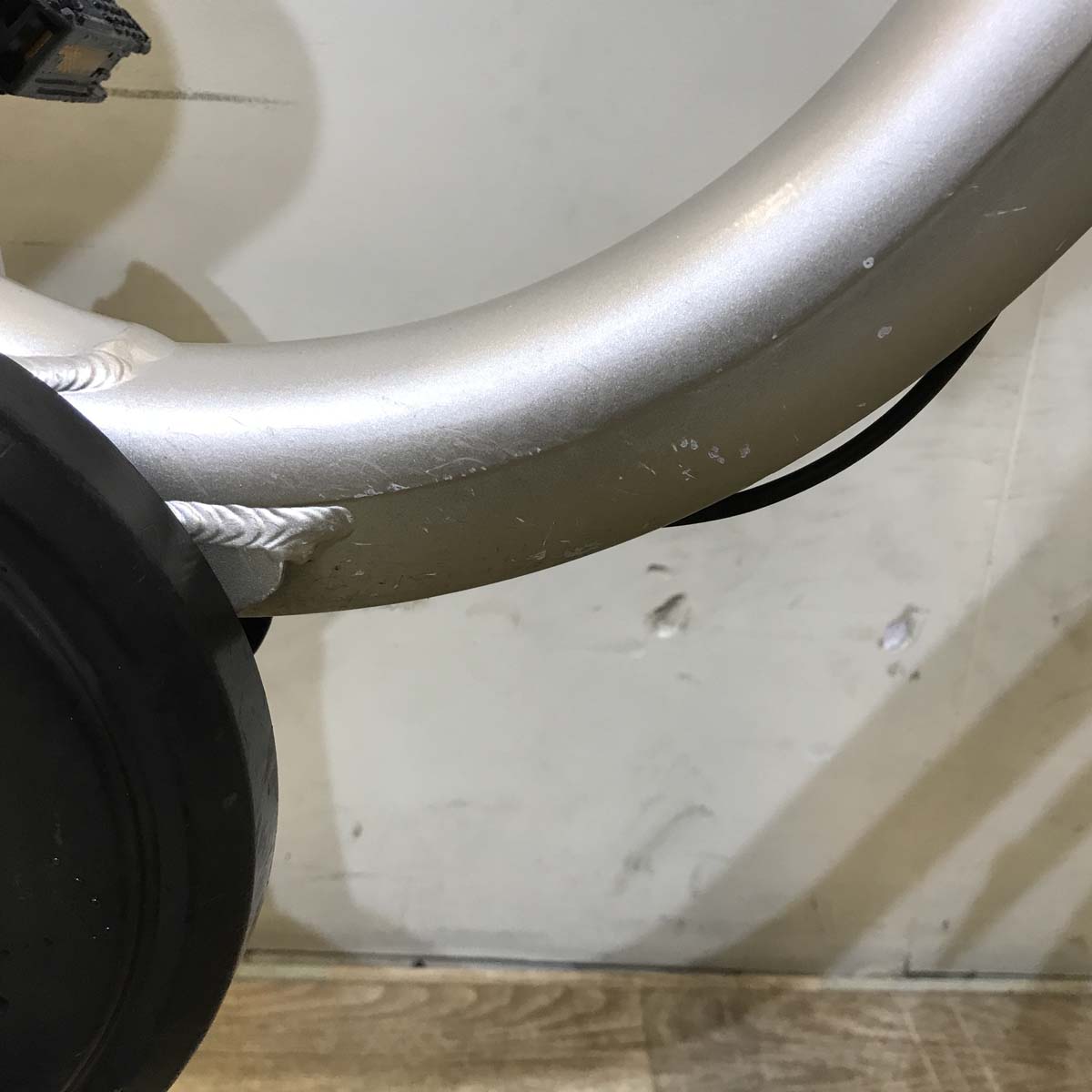 中古電動自転車 パナソニック ビビ L ゴールド 26インチ KD118