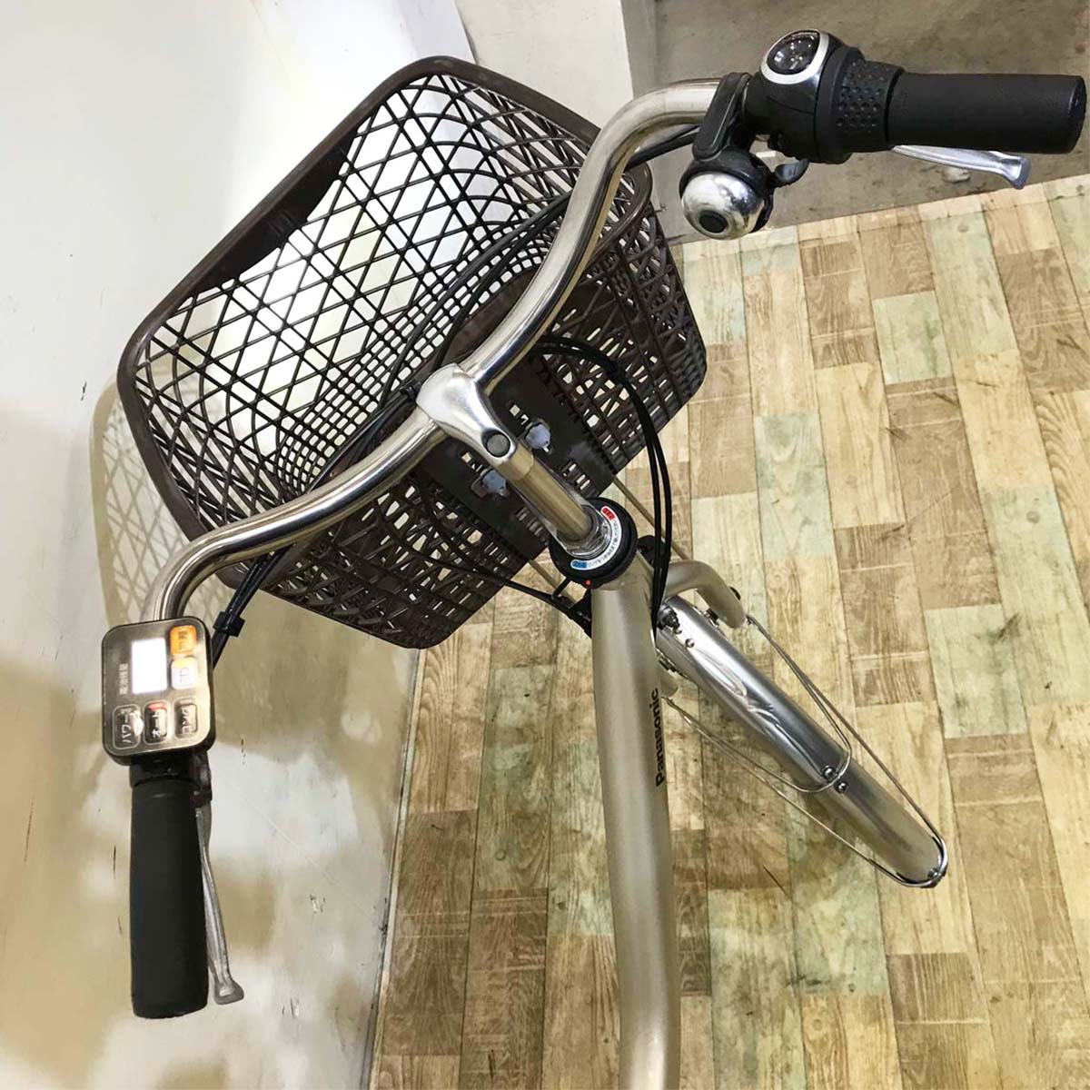中古電動自転車 パナソニック ビビ L ゴールド 26インチ KD118 – e-CHARIty