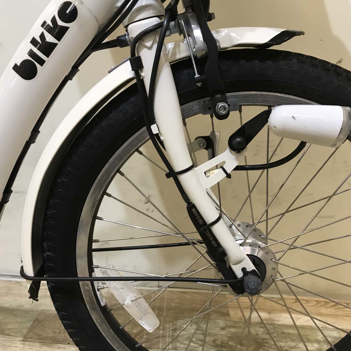 ブリヂストン bikke POLAR e ビッケ ポーラー イー ホワイト 20インチ KY140 【中古車】