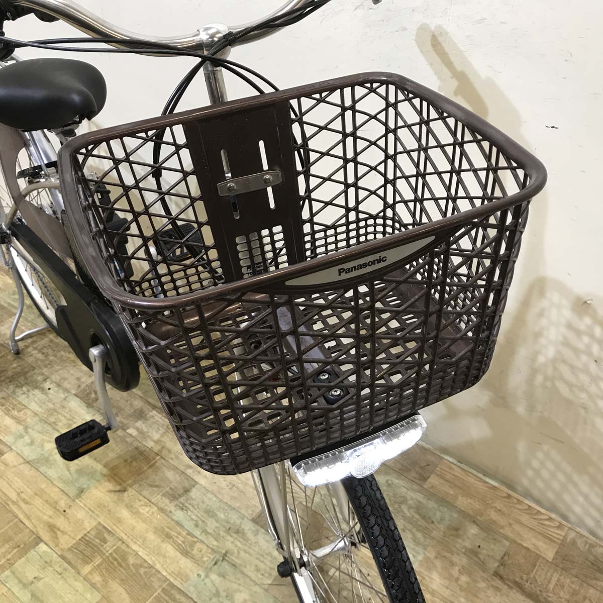 中古電動自転車 パナソニック ビビ L ゴールド 26インチ KD118