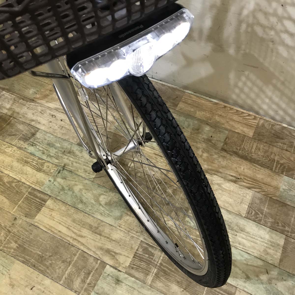 中古電動自転車 パナソニック ビビ L ゴールド 26インチ KD118 – e-CHARIty