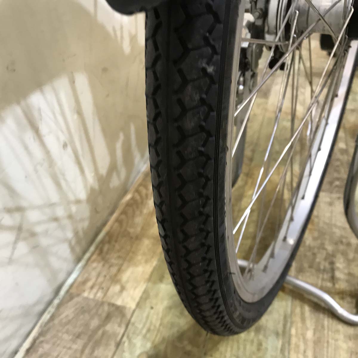 中古電動自転車 パナソニック ビビ L ゴールド 26インチ KD118