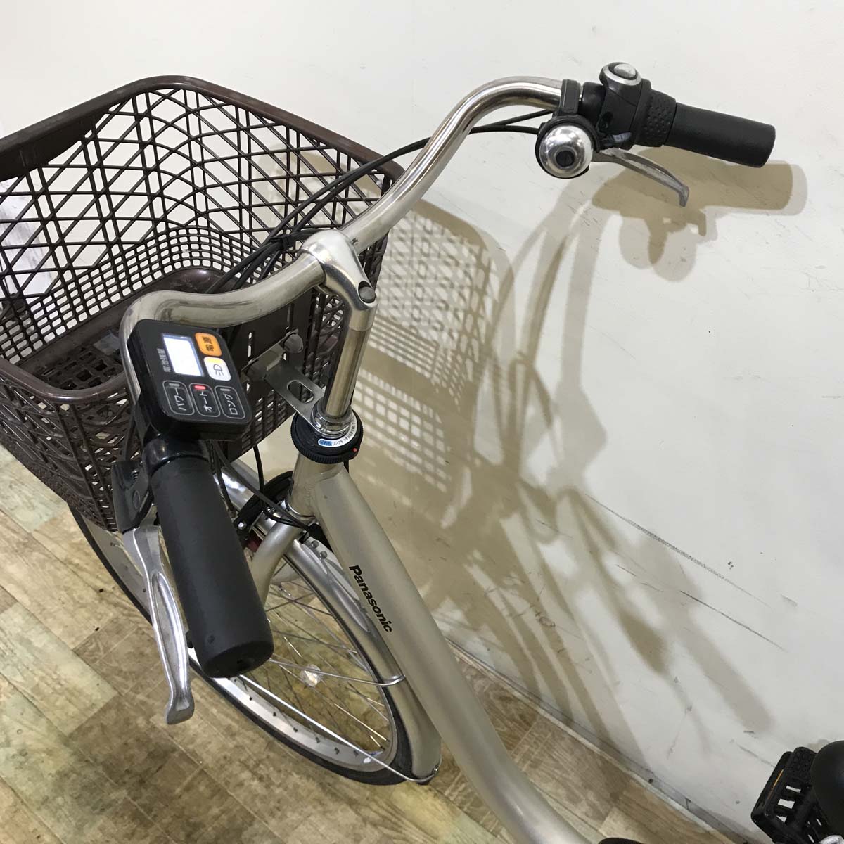 中古電動自転車 パナソニック ビビ L ゴールド 26インチ KD118