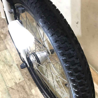 ブリヂストン bikke POLAR e ビッケ ポーラー イー ホワイト 20インチ KY140 【中古車】