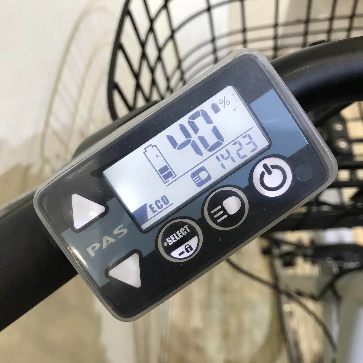 中古電動自転車 ヤマハ PAS Ami パス アミ グレー 26インチ KD119 