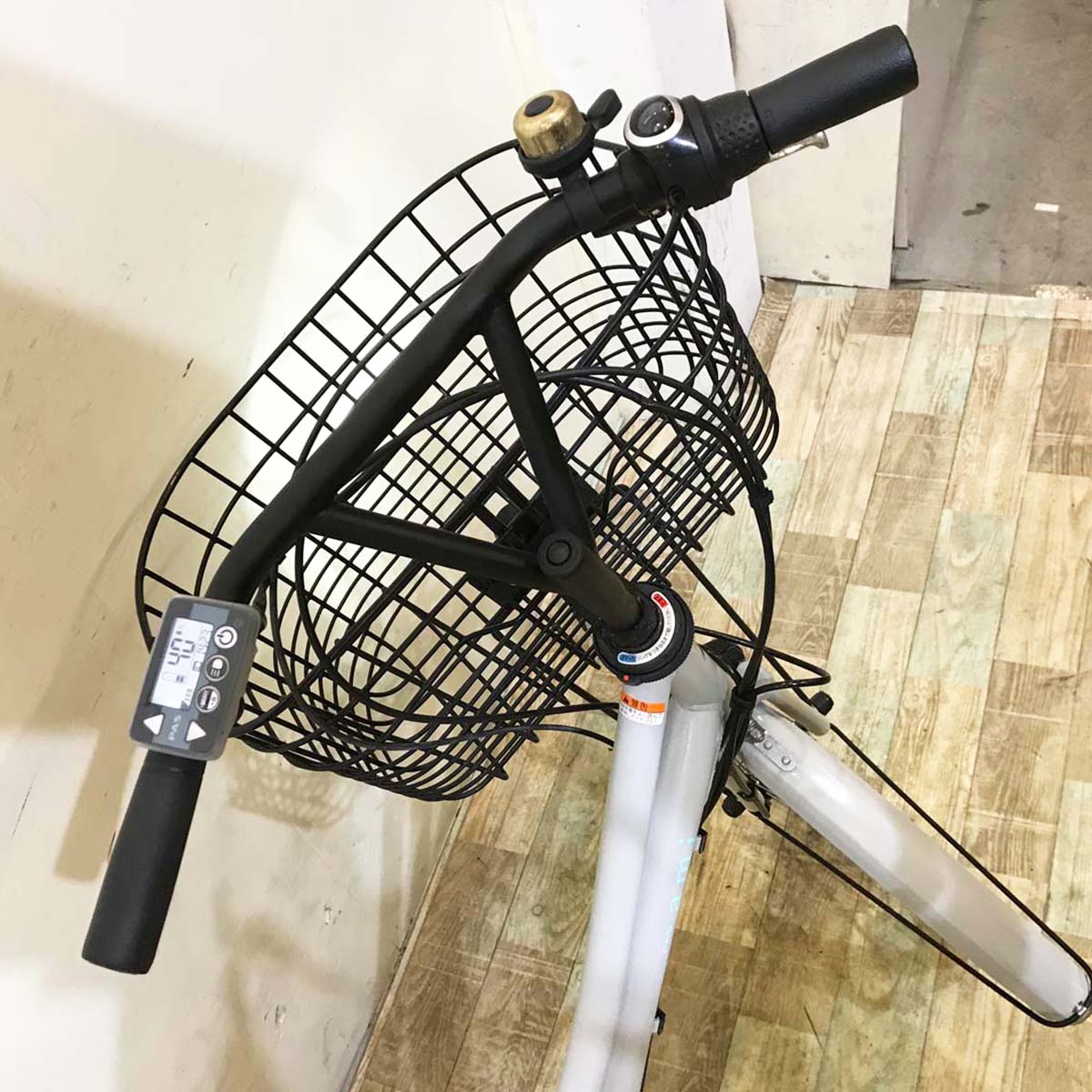 中古電動自転車 ヤマハ PAS Ami パス アミ グレー 26インチ KD119 