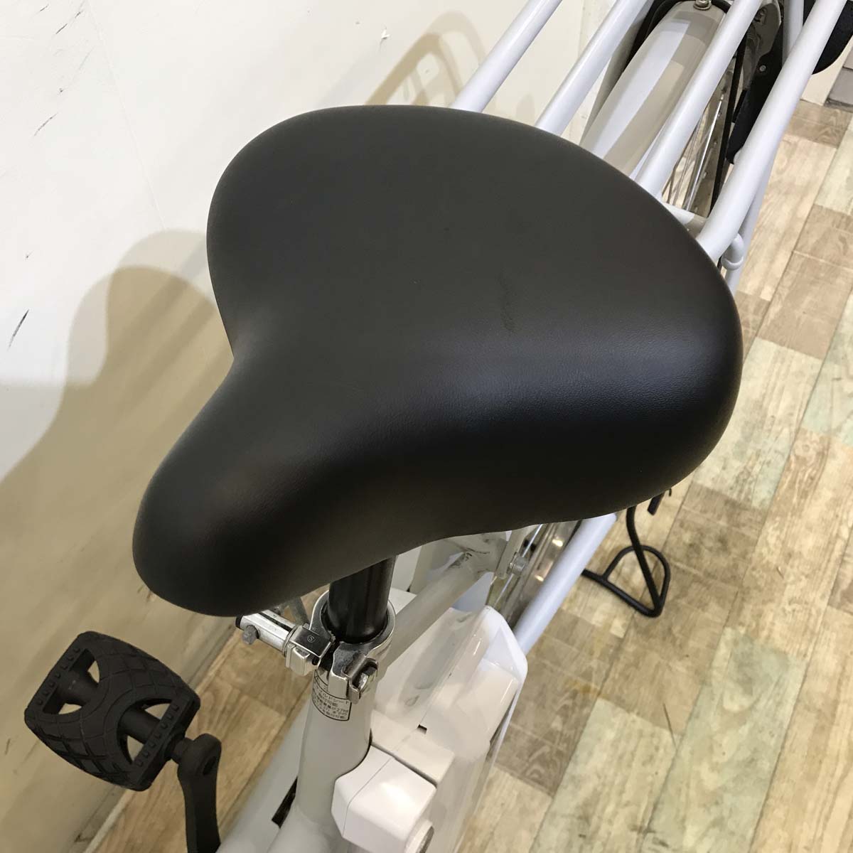 中古電動自転車 ヤマハ PAS Ami パス アミ グレー 26インチ KD119 