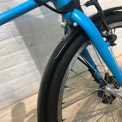 ブリヂストン マリポーサ ミニ ブルー 20インチ YS087 【中古車】