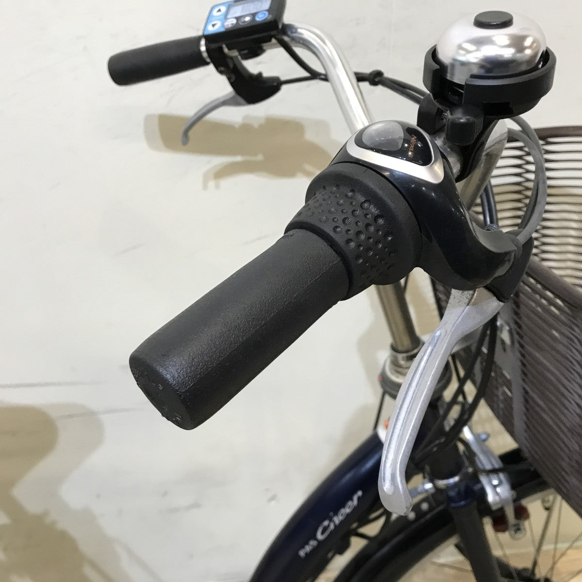 中古電動自転車 ヤマハ PAS チア ネイビー 24インチ KI058 – e-CHARIty