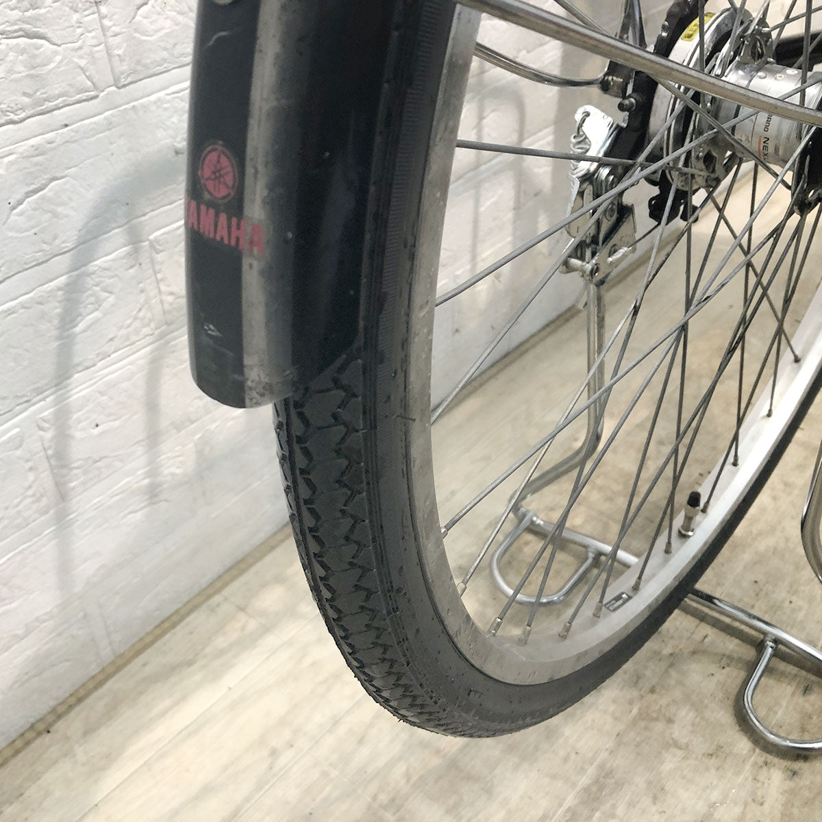 中古電動自転車 ヤマハ PAS ナチュラ M ブラウン 26インチ YE151 