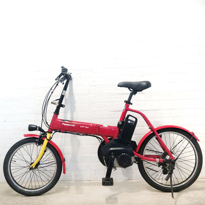 パナソニック オフタイム レッド × イエロー 前18×後20インチ YS089 【中古車】