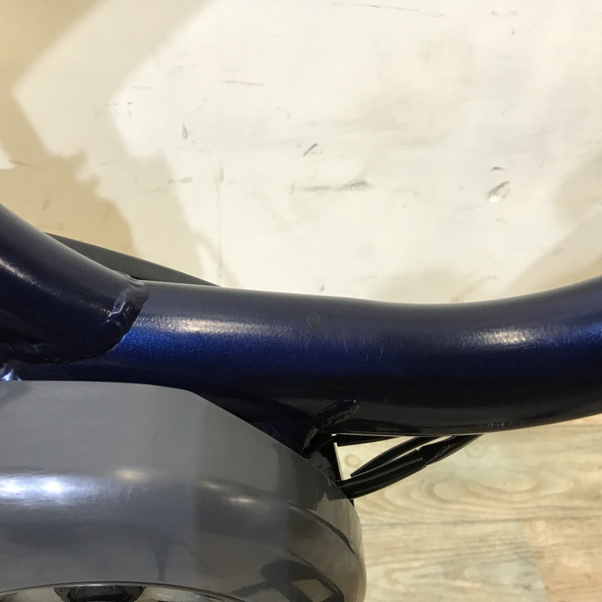 中古電動自転車 ヤマハ PAS チア ネイビー 24インチ KI058