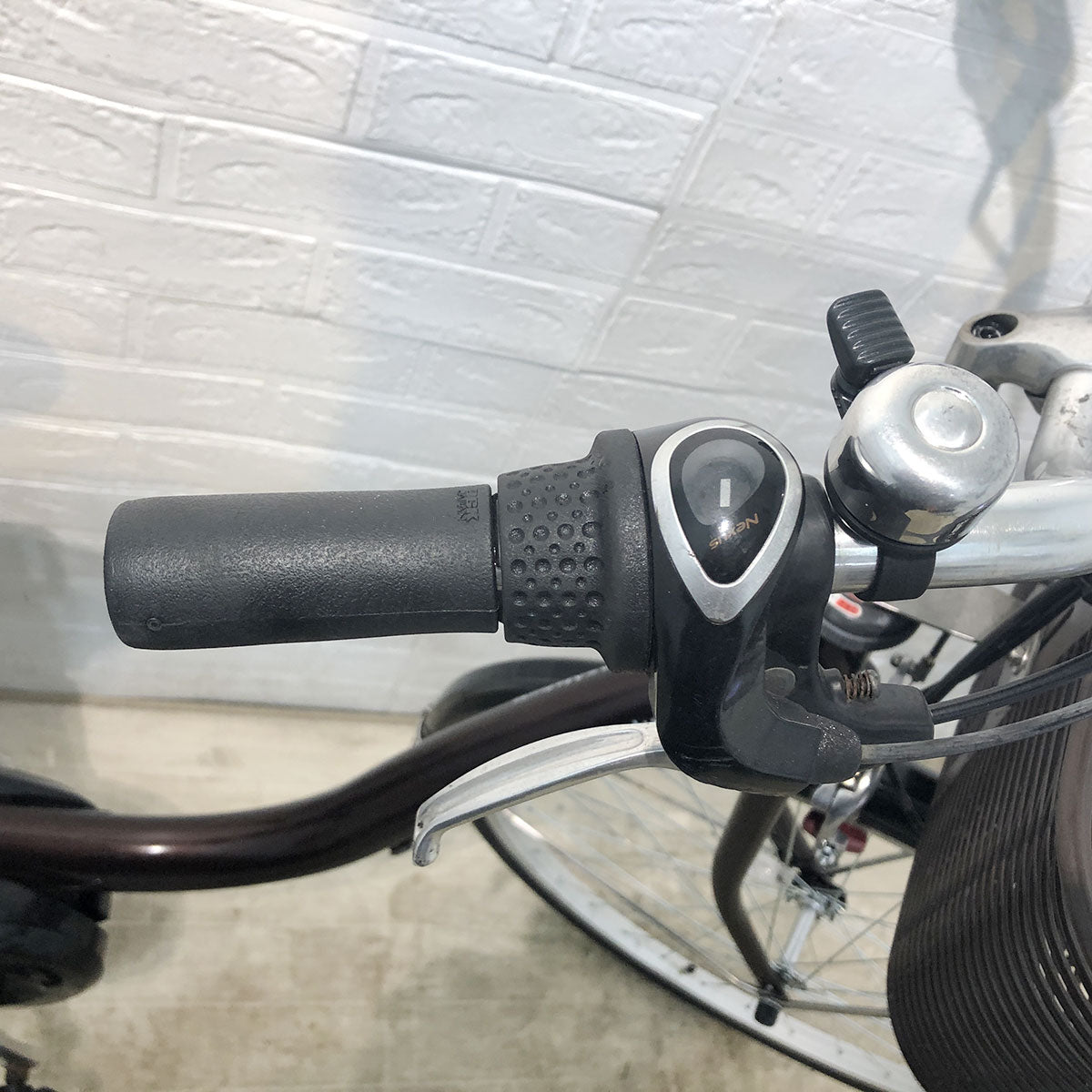 中古電動自転車 ヤマハ PAS ナチュラ M ブラウン 26インチ YE151 