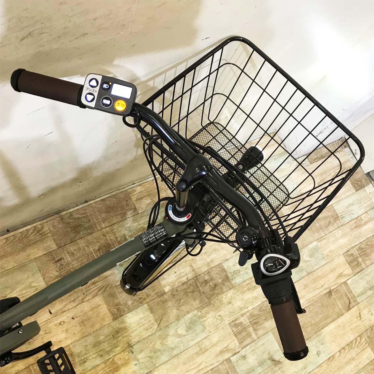 中古電動自転車 パナソニック グリッター カーキ 20インチ KD120 – e