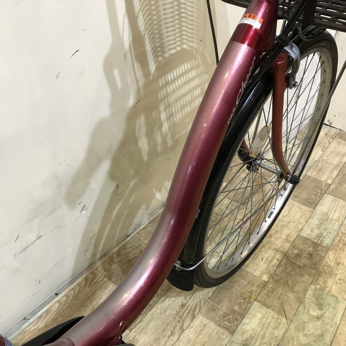中古電動自転車 ヤマハ PAS Cheer パス チア レッド 26インチ KD121 中古電動自転車 ヤマハ PAS Cheer パス チア レッド 26インチ KD121