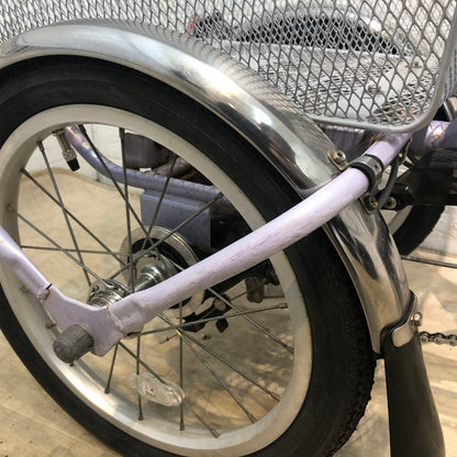 パナソニック かろやかライフ EB パープル 前18×後16インチ YX075 【中古車】