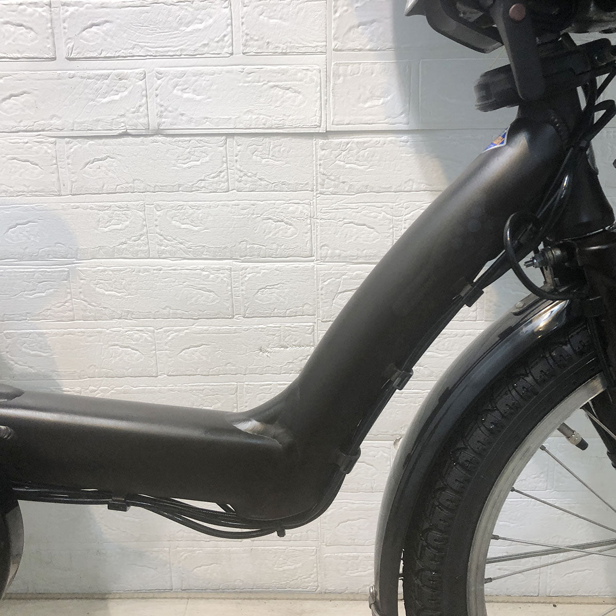 中古電動自転車 ブリヂストン アンジェリーノ プティット e ブラウン 20インチ YF002