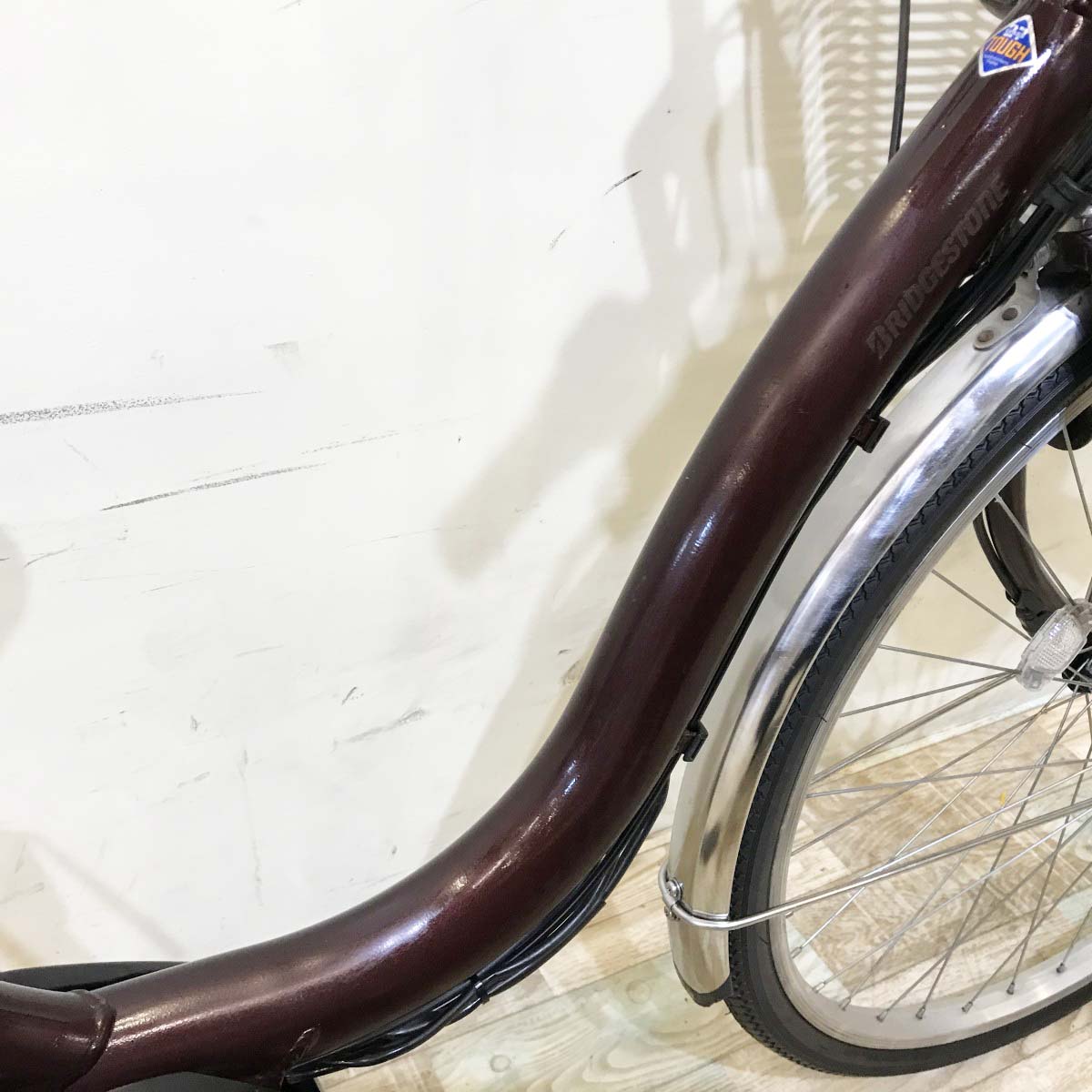 中古電動自転車 ブリヂストン アシスタ ブラウン 26インチ KI060 – e