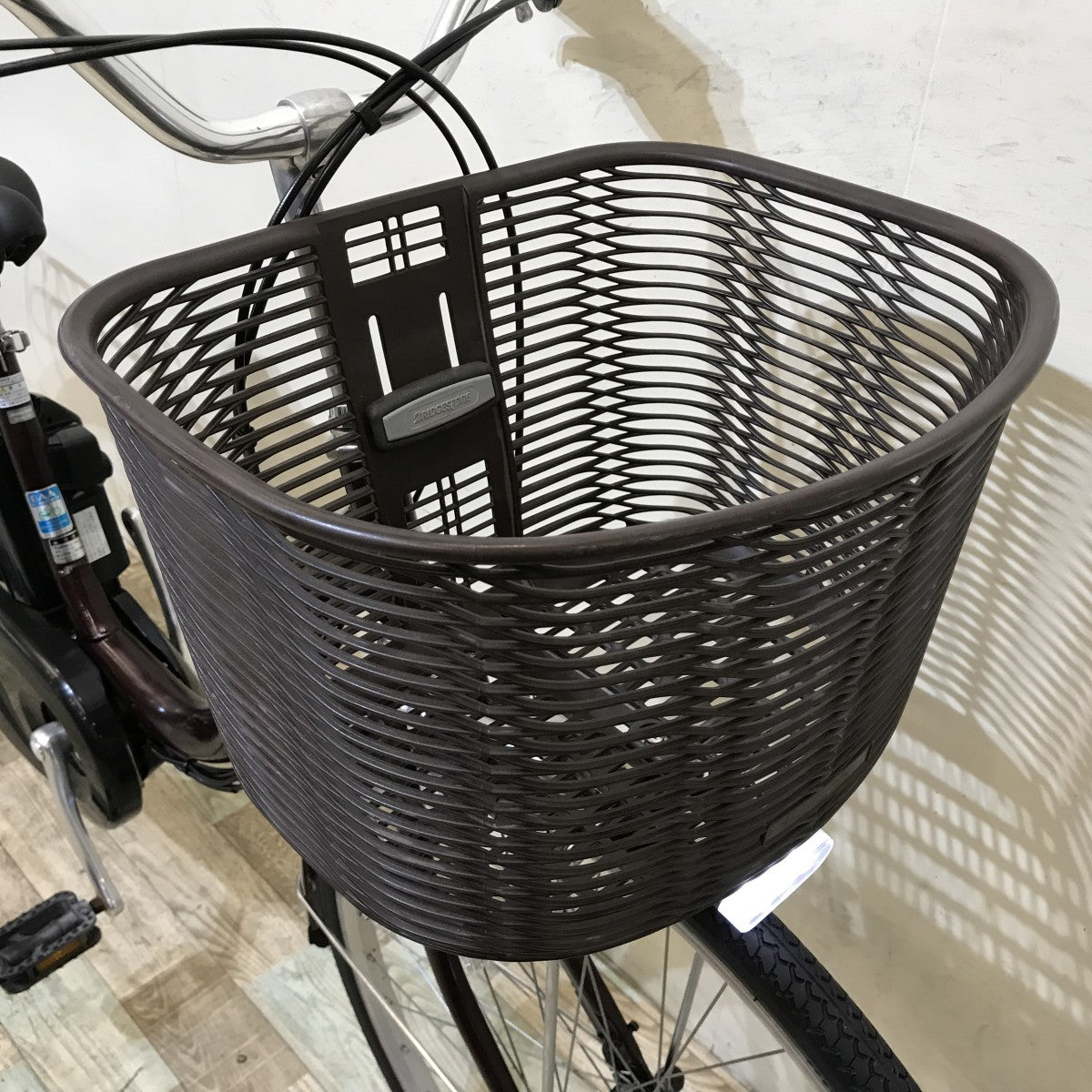 中古電動自転車 ブリヂストン アシスタ ブラウン 26インチ KI060