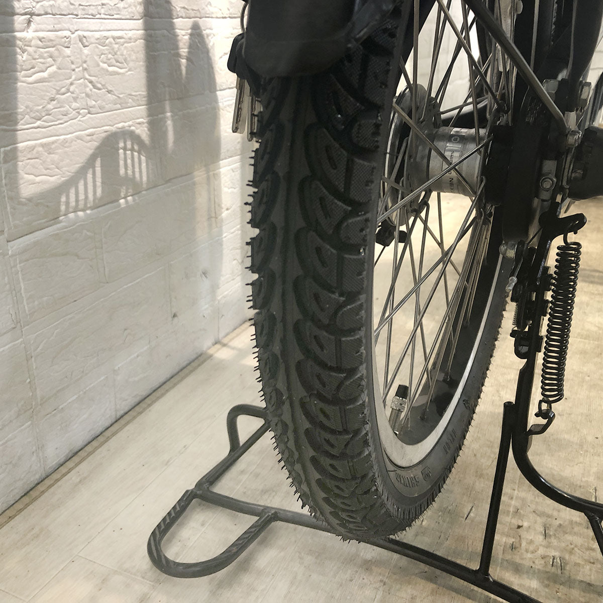 中古電動自転車 ヤマハ PAS Kiss mini un パス キッス ミニ アン ブルー 20インチ YF003 