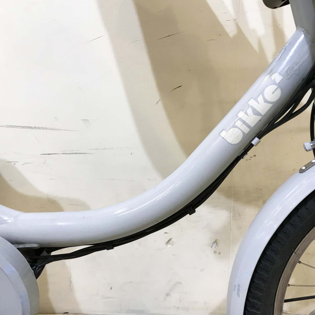 中古電動自転車 ブリヂストン ビッケ2e グレー 20インチ KI061