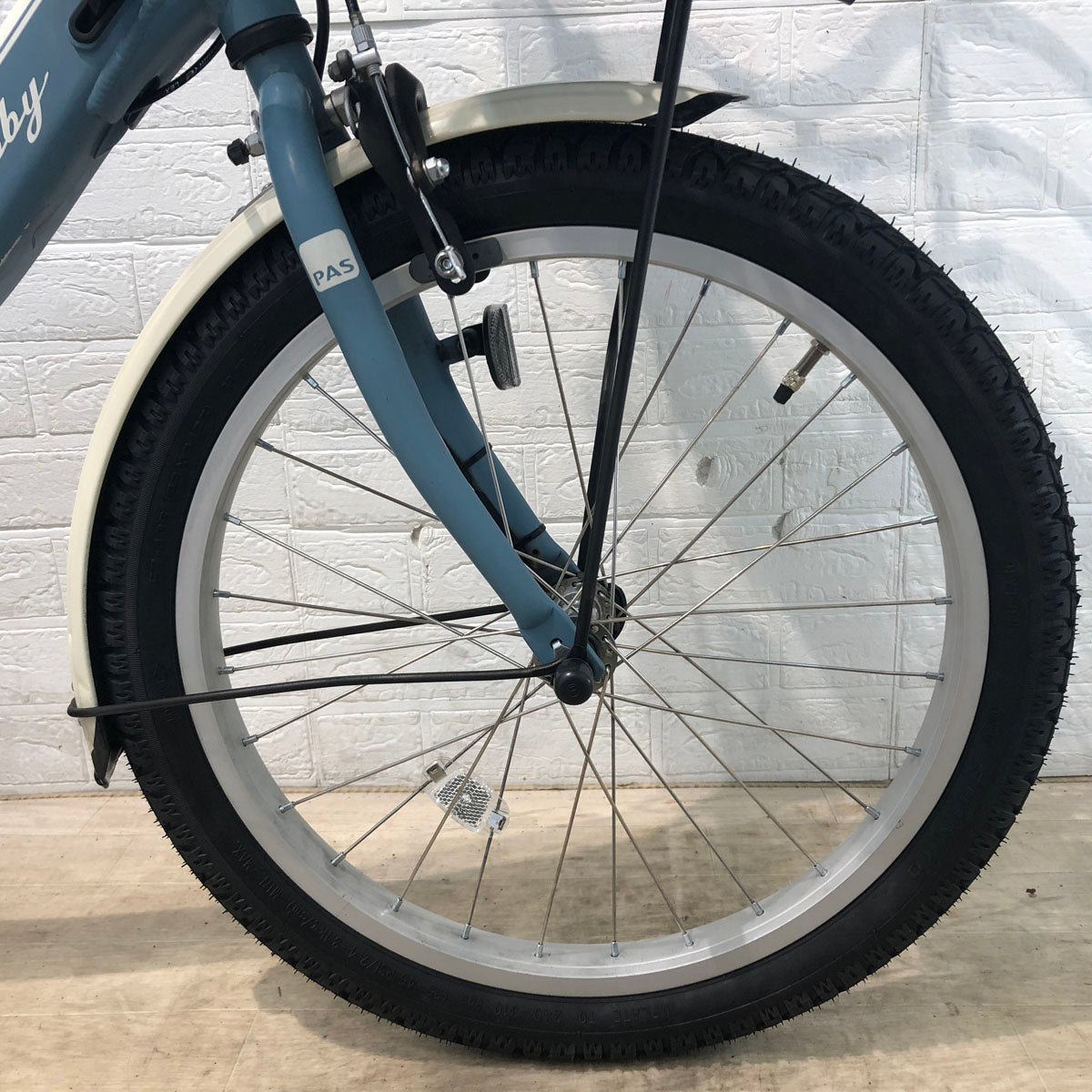 ヤマハ PAS Babby un パス バビー アン ブルー 20インチ YS091【中古車】