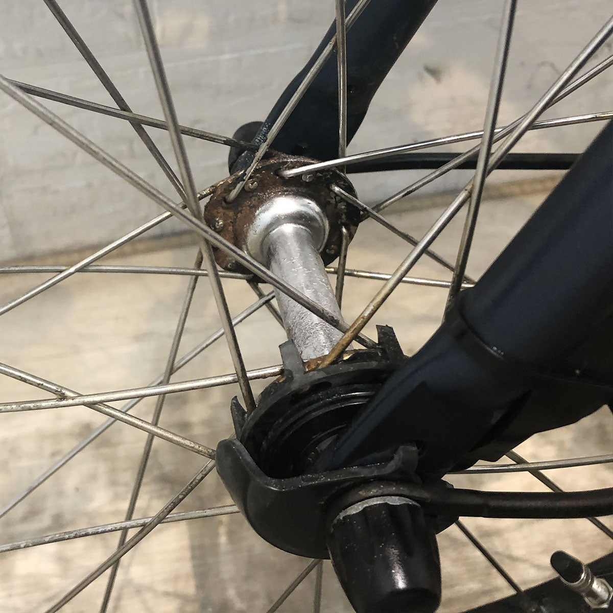 中古電動自転車 ヤマハ PAS Kiss mini un パス キッス ミニ アン ブルー 20インチ YF003 