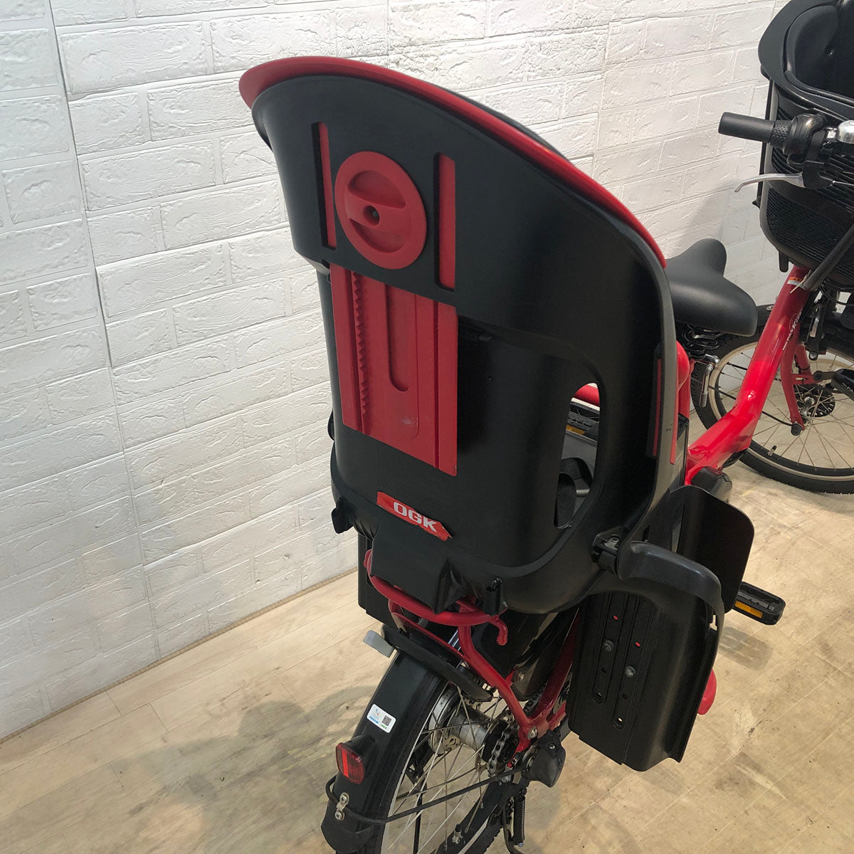 中古電動自転車 ヤマハ PAS Kiss mini パス キッス ミニ レッド 20