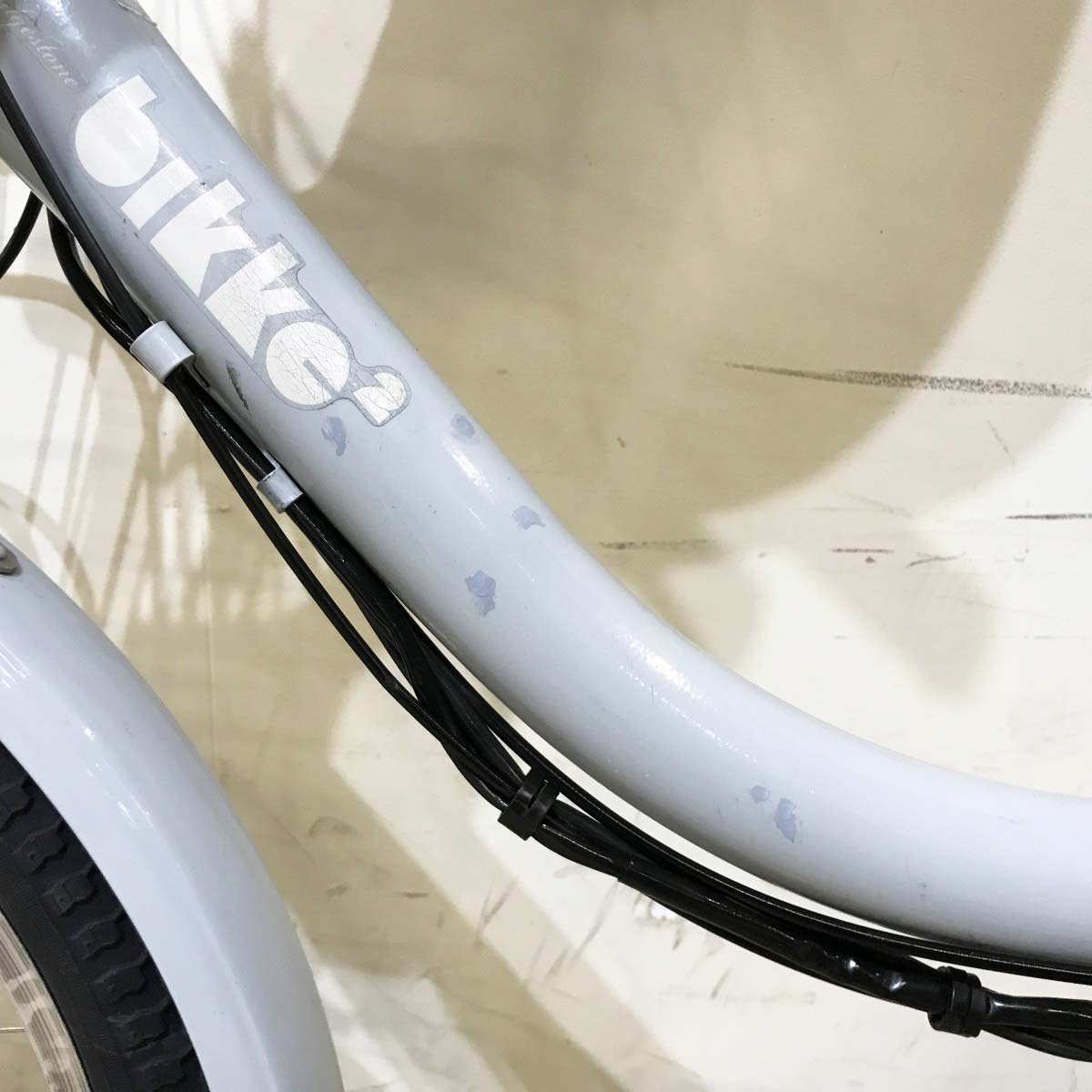 中古電動自転車 ブリヂストン ビッケ2e グレー 20インチ KI061