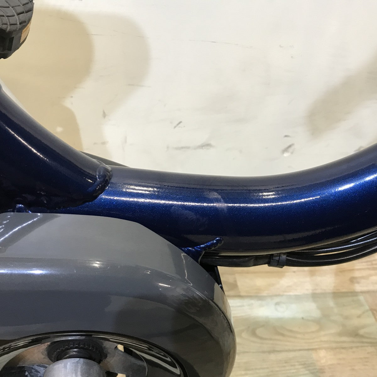 中古電動自転車 ヤマハ PAS ナチュラ ネイビー 26インチ KI062