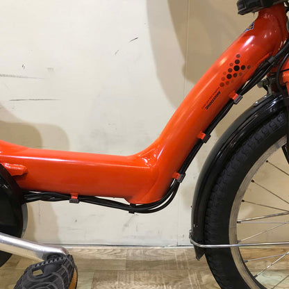 ブリヂストン アンジェリーノ プティット e オレンジ 20インチ KZ002【中古車】