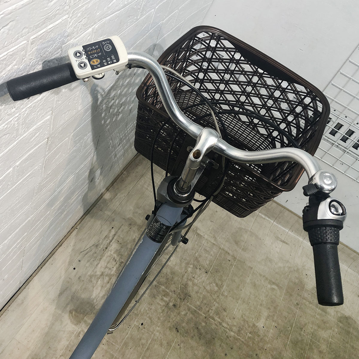 中古電動自転車 パナソニック ビビ DX ブルー 26インチ YF006 