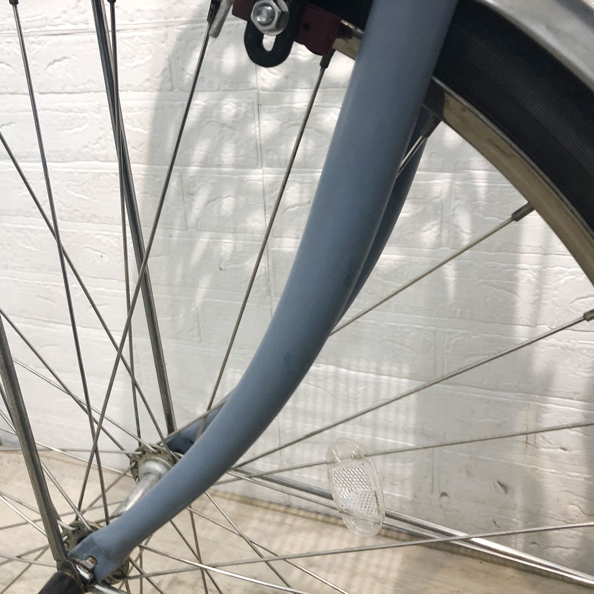 中古電動自転車 パナソニック ビビ DX ブルー 26インチ YF006 