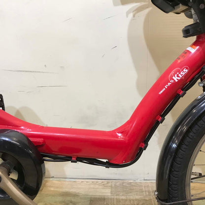 ヤマハ PAS Kiss mini パス キッス ミニ レッド 20インチ KZ003【中古車】
