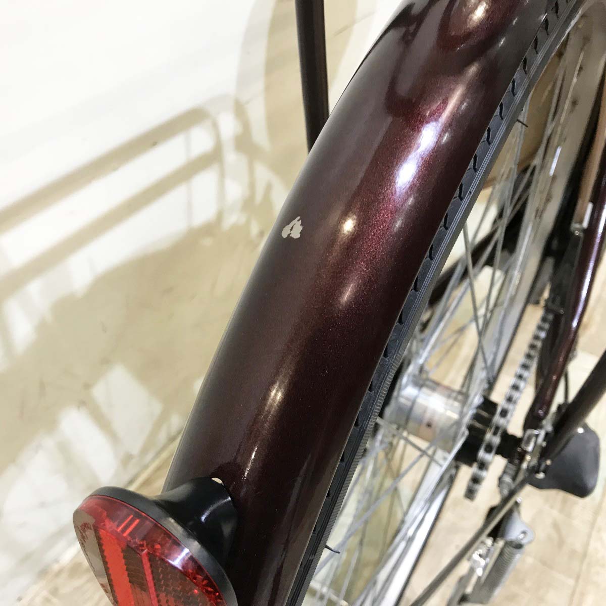 中古電動自転車 ブリヂストン アシスタ ブラウン 26インチ KI063