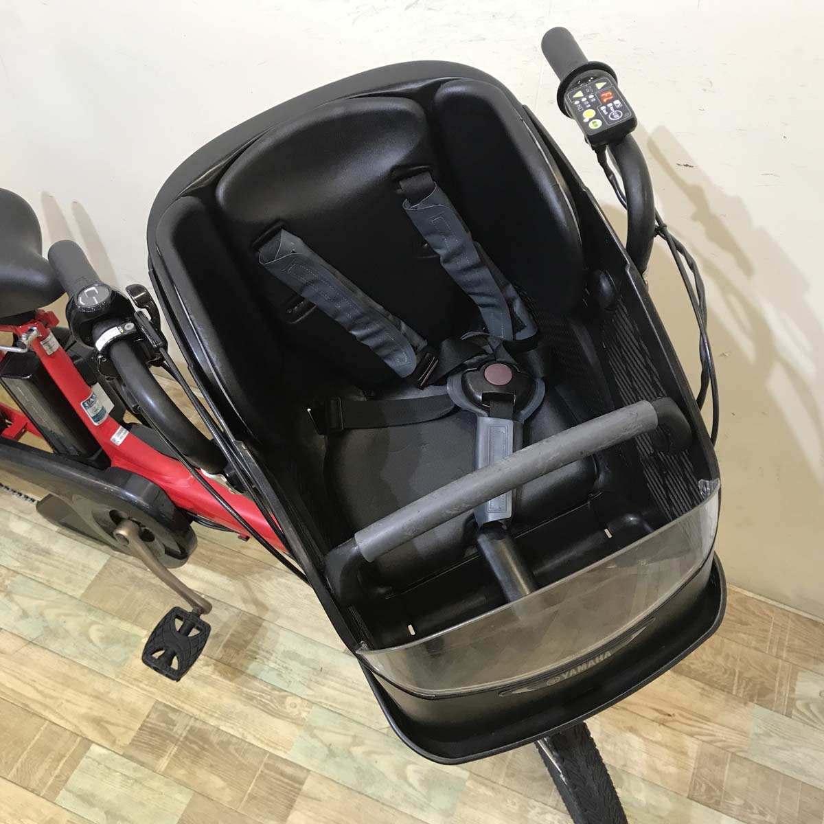 ヤマハ PAS Kiss mini パス キッス ミニ レッド 20インチ KZ003【中古車】